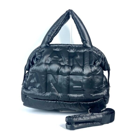CHANEL coconeige Coco Neige logo Hand Bag Crossbody 2WAY Bag Shoulder Bag